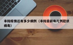 阜阳疫情还有多少病例（阜阳目前有几例冠状病毒）