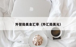 外管局美金汇率（外汇局美元）