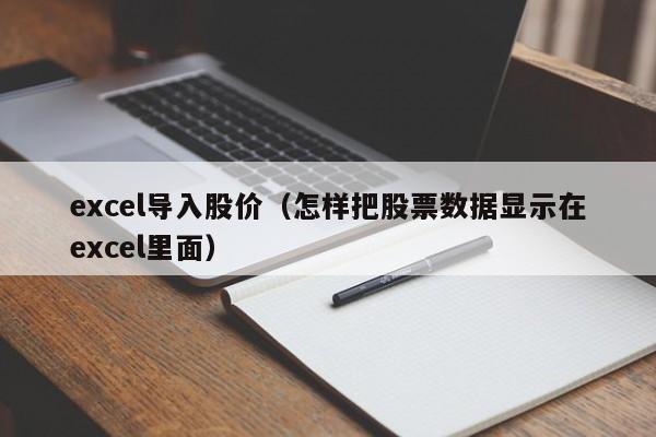 excel导入股价（怎样把股票数据显示在excel里面）-图1
