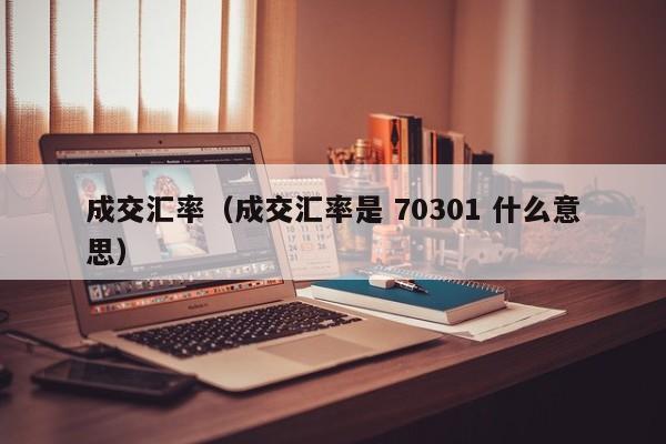 成交汇率(成交汇率是 70301 什么意思)-图1 成交汇率(成交汇率是 70301 什么意思)-图1