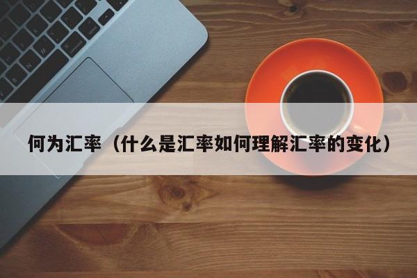 何为汇率（什么是汇率如何理解汇率的变化）-图1